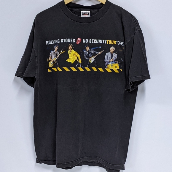 Vintage Rolling Stones Shirt 1999 No Security tour, XL (distressed) - Picture 2 of 7
